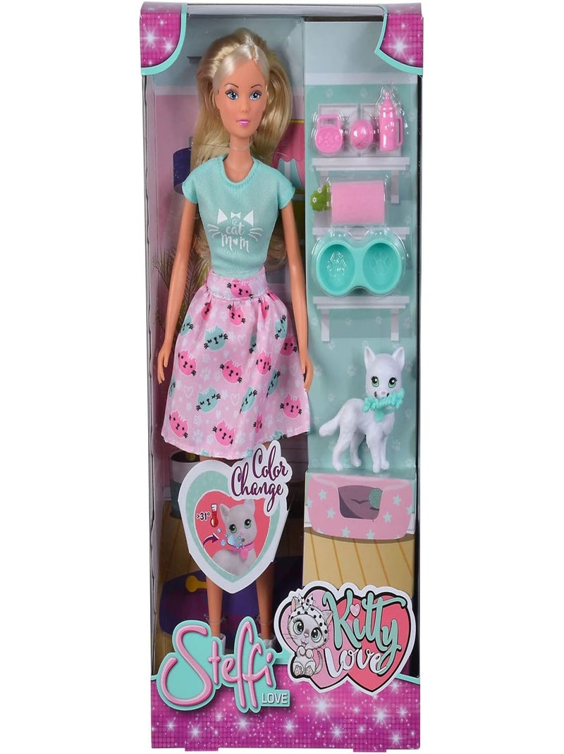 Steffi Love Poupée mannequin Kitty Love 29 cm Multicolore - Kiabi