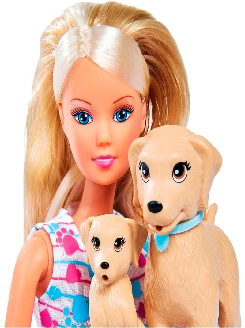 Steffi Love Poupée mannequin Promenade chien Multicolore - Kiabi