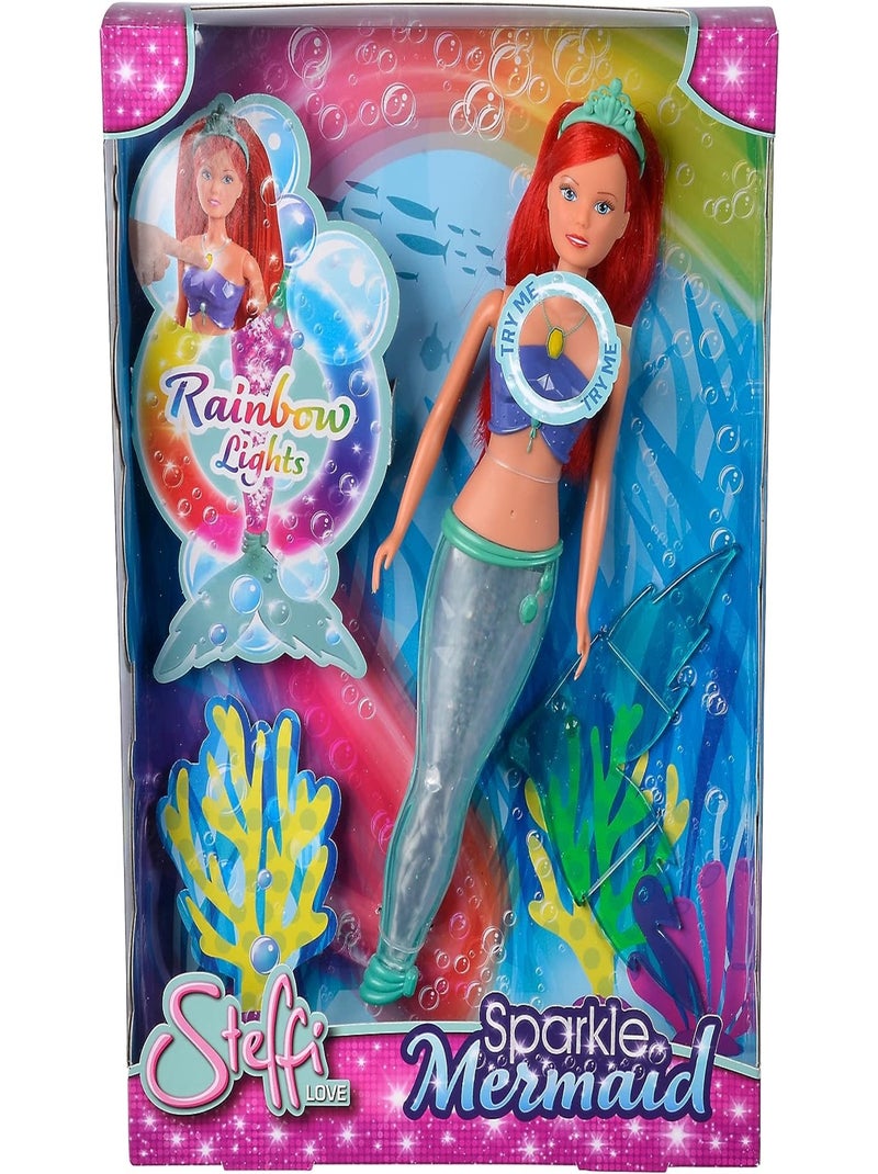 Steffi Love Poupée mannequin Sparkle Mermaid 39 cm Multicolore - Kiabi