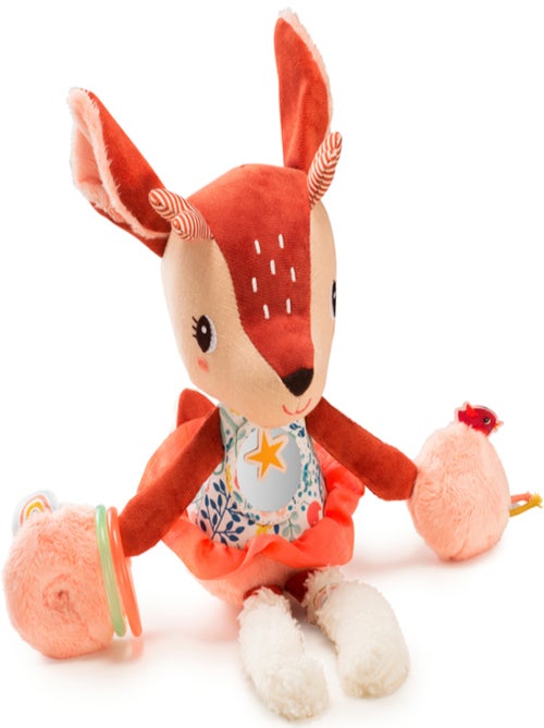 Stella faon hochet multi-activités - Kiabi