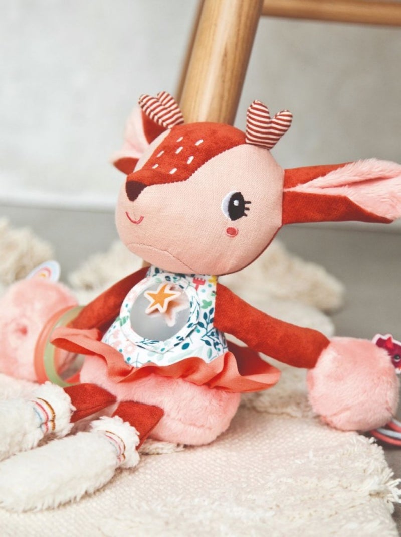 Stella faon hochet multi activités Marron - Kiabi