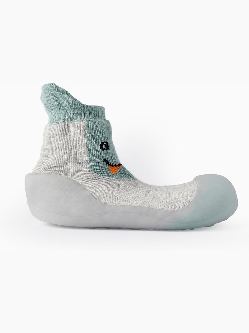 Steppies Chaussette-Chausson Gris clair - Kiabi