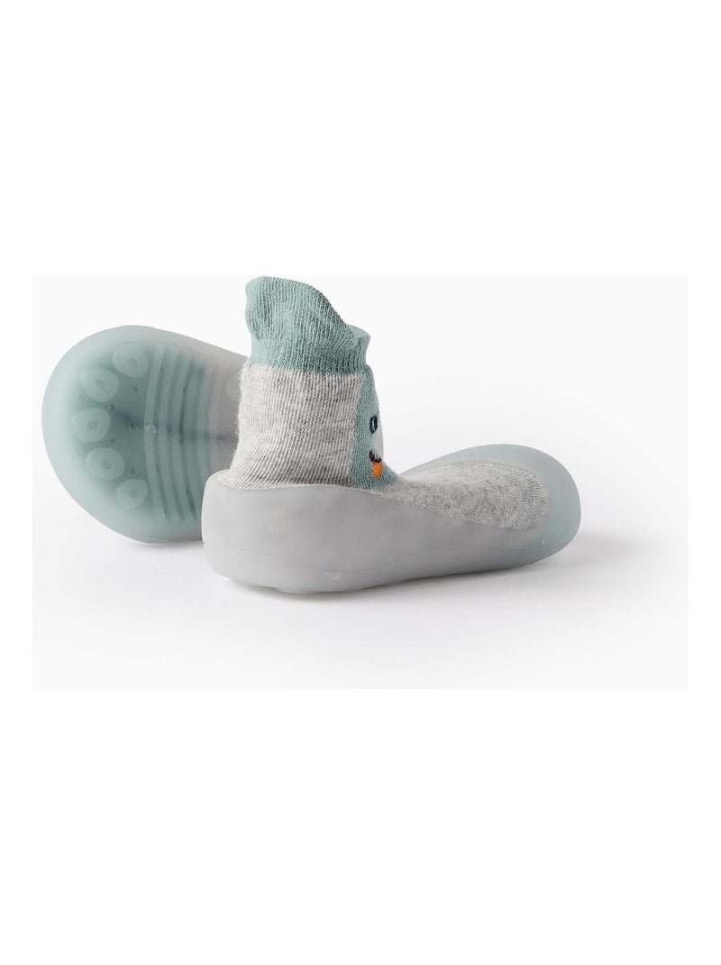 Steppies Chaussette-Chausson Gris clair - Kiabi