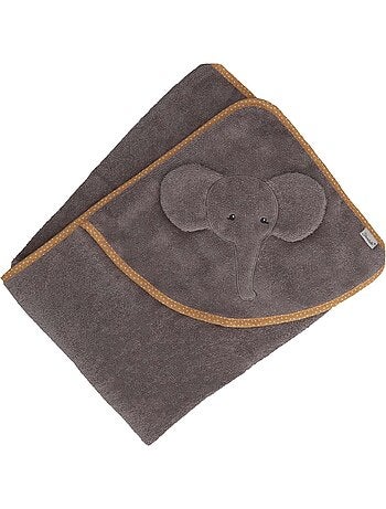 Sterntaler cape de bain GOTS 80x80 Eddy - Kiabi