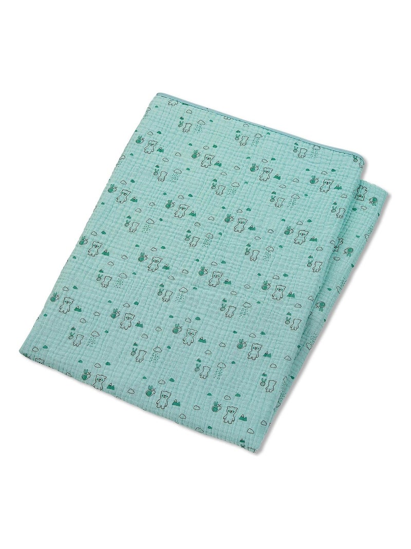 Sterntaler Couverture en mousseline 75x100 Ben Multicolore - Kiabi