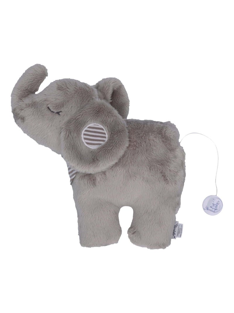 Sterntaler peluche musicale L Eddy Gris - Kiabi