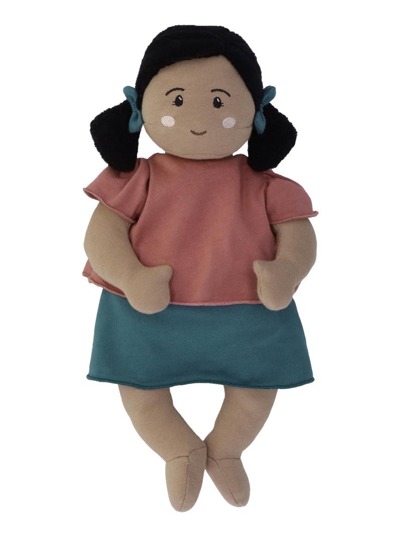 Sterntaler Poupée moyenne unie Thea Rose foncé - Kiabi
