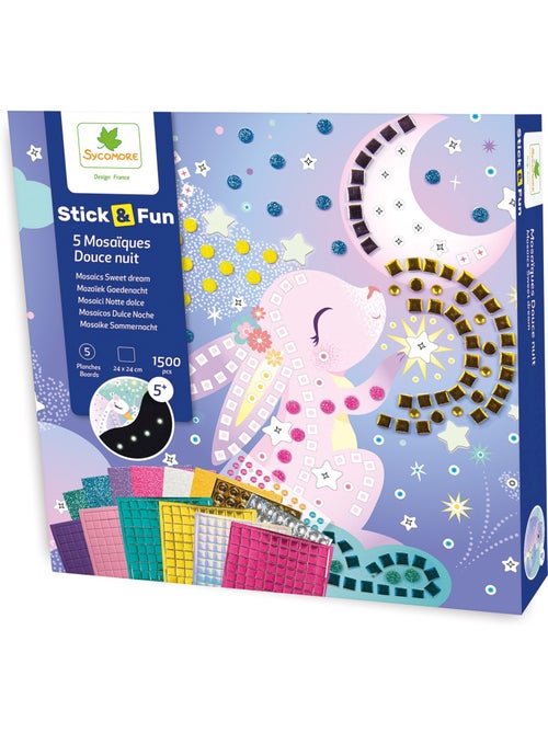 Stick n fun Mosaiques douce nuit - Kiabi Stick n fun Mosaiques douce nuit - Kiabi