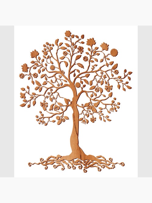 Sticker - arbre de vie - 14x20 cm - Kiabi