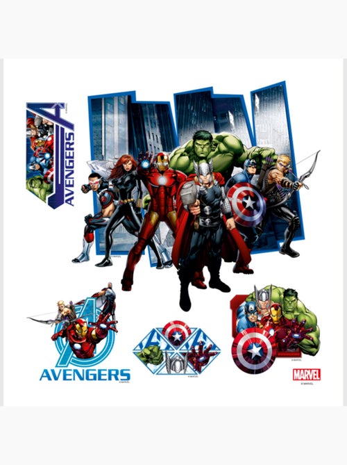 Sticker - avengers marvel - 30x30 cm - Kiabi