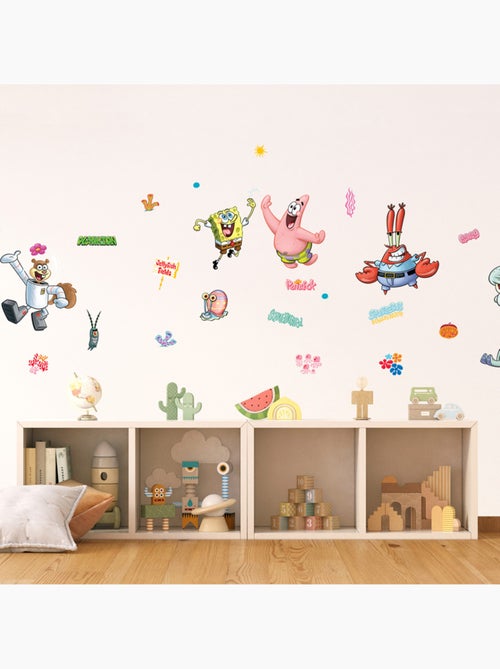 Sticker - bob l'éponge bikini bottom - 65x85 cm - Kiabi