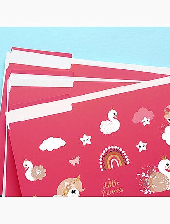 Sticker - cygnes mignons - 14x20 cm