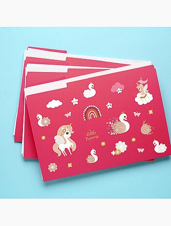Sticker - cygnes mignons - 14x20 cm