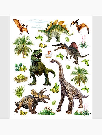 Sticker - dinosaures - 14x20 cm