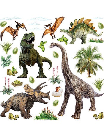 Sticker - dinosaures - 30x30 cm