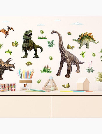 Sticker - dinosaures - 30x30 cm