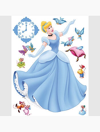 Sticker - disney cendrillon - 42,5x65 cm