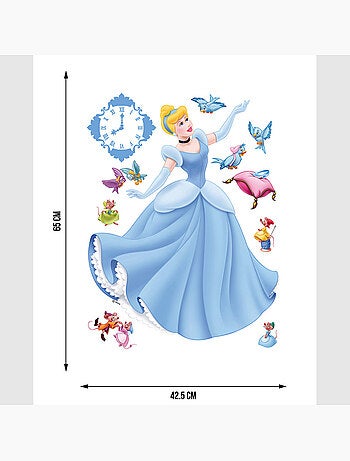 Sticker - disney cendrillon - 42,5x65 cm