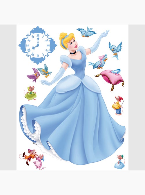 Sticker - disney cendrillon - 42,5x65 cm - Kiabi