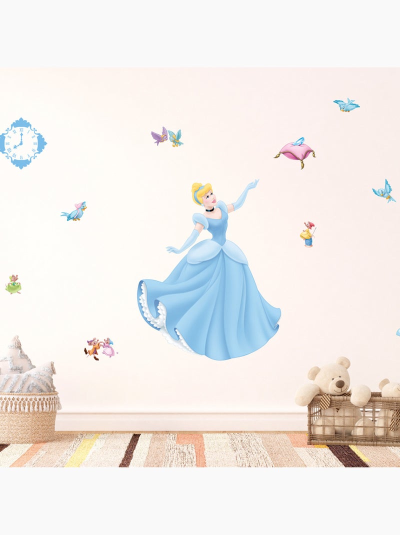 Sticker - disney cendrillon - 42,5x65 cm Multicolore - Kiabi