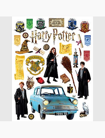 Sticker - harry potter trio de magiciens - 65x85 cm