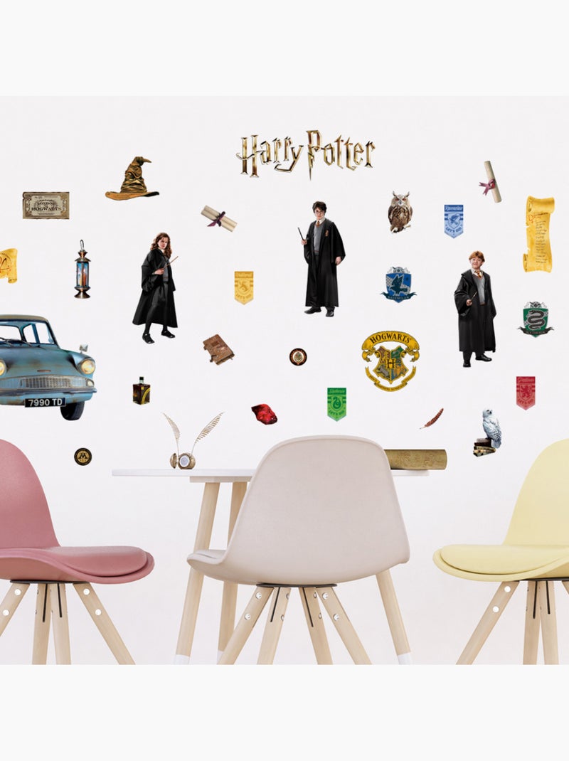 Sticker - harry potter trio de magiciens - 65x85 cm Multicolore - Kiabi