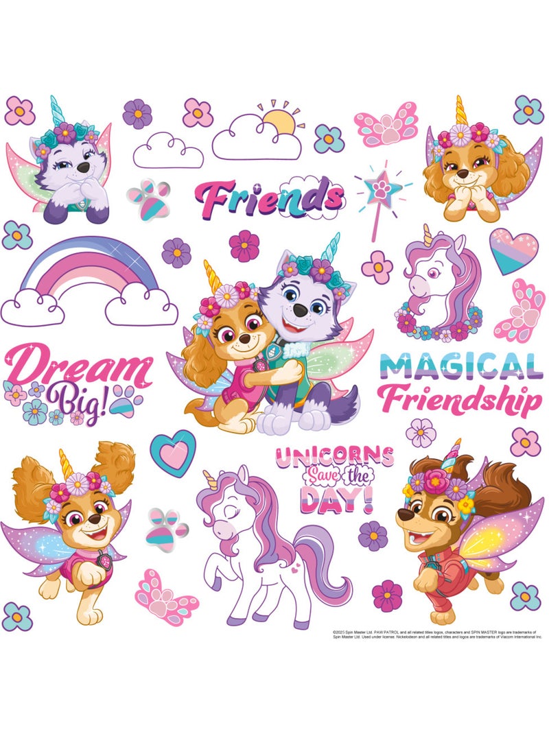 Sticker - licorne pat' patrouille - 30x30 cm Multicolore - Kiabi
