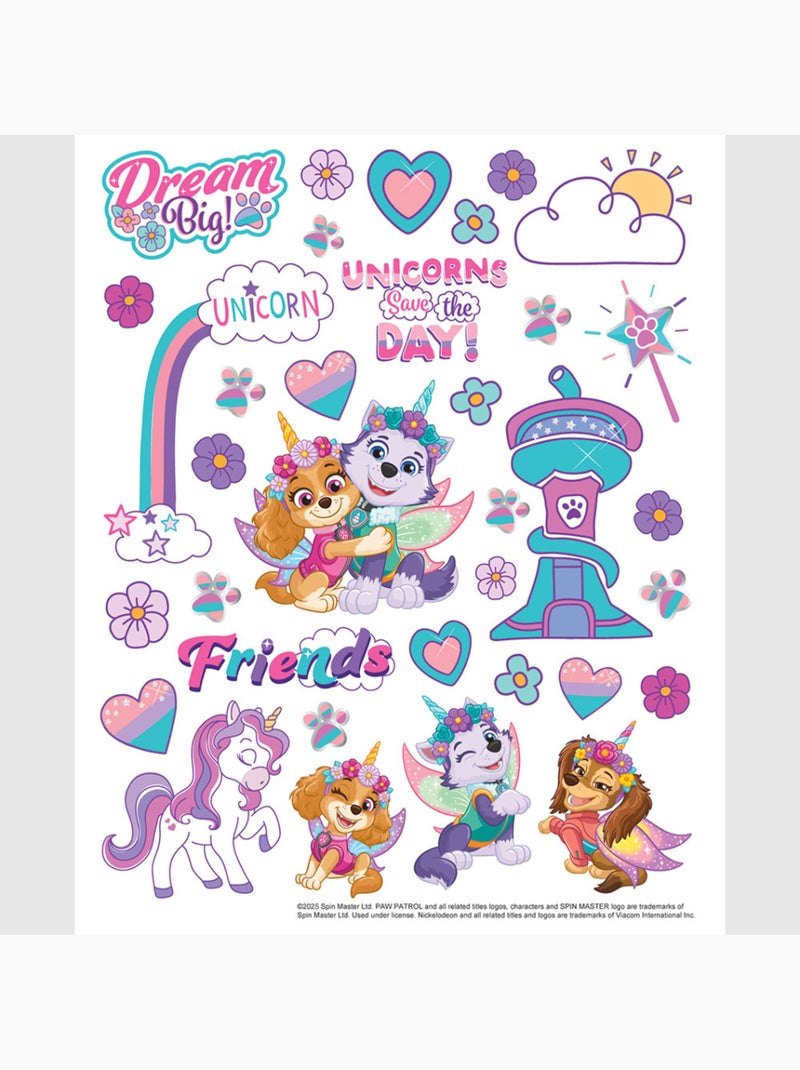 Sticker - licornes pat' patrouille - 14x20 cm Multicolore - Kiabi