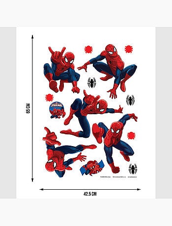 Sticker - marvel spider-man - 42,5x65 cm