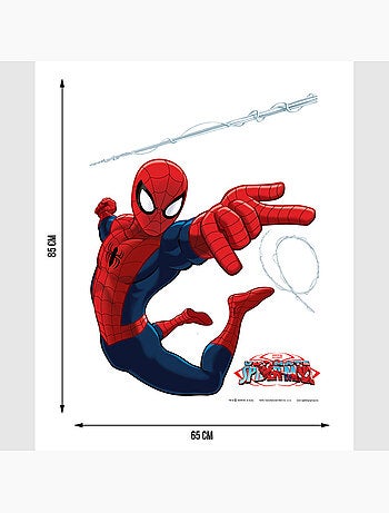 Sticker - marvel spider-man - 65x85 cm