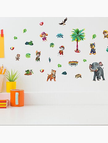 Sticker - pat' patrouille : la jungle - 14x20 cm