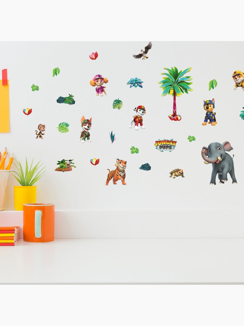 Sticker - pat' patrouille : la jungle - 14x20 cm Multicolore - Kiabi