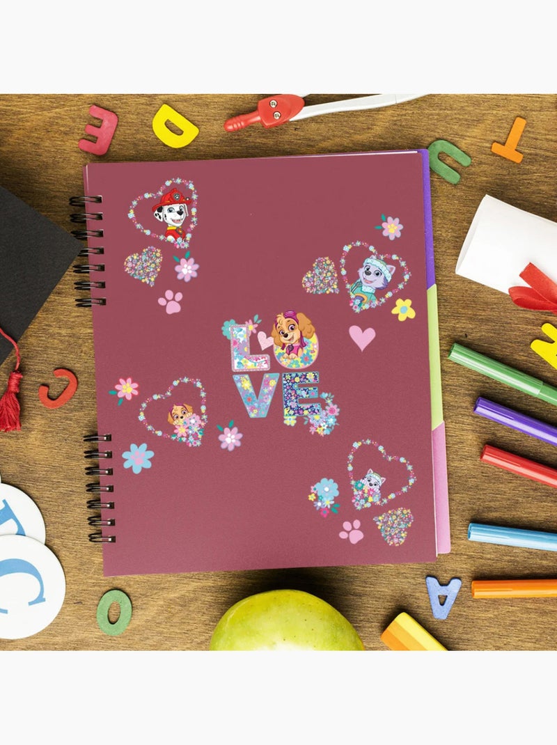 Sticker - pat' patrouille : l'amour - 14x20 cm Multicolore - Kiabi