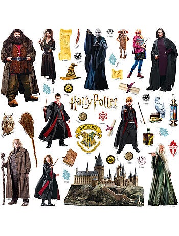 Sticker - poudlard magique harry potter - 30x30 cm