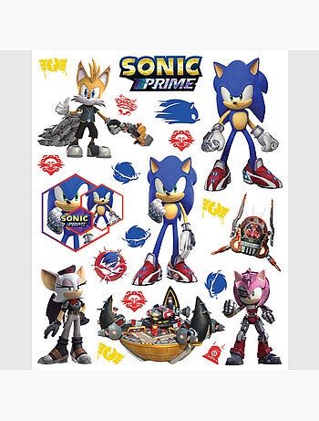 Sticker - sonic adventures - 14x20 cm