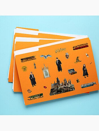 Sticker - trio de magiciens harry potter - 14x20 cm