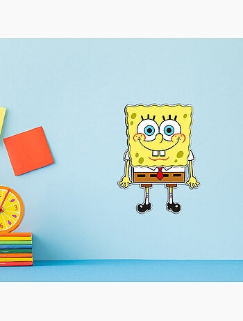 Sticker 3d - bob l'éponge - 14x20 cm