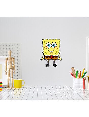 Sticker 3d - bob l'éponge - 14x20 cm