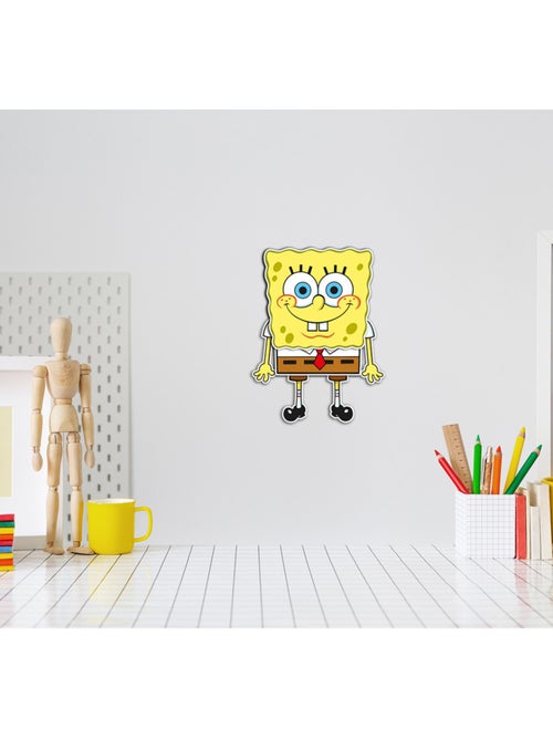 Sticker 3d - bob l'éponge - 14x20 cm - Kiabi
