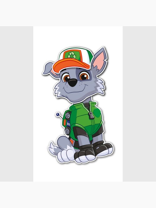 Sticker 3d - pat'patrouille rocky - 14x20 cm - Kiabi