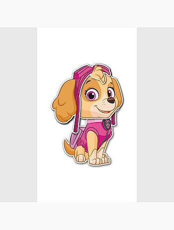 Sticker 3d - pat'patrouille skye - 14x20 cm
