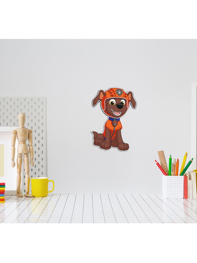 Sticker 3d - pat'patrouille zuma - 14x20 cm Multicolore - Kiabi