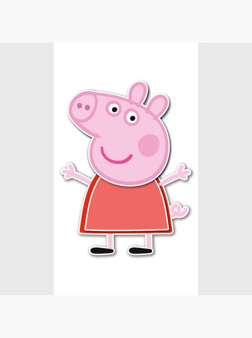Sticker 3d - peppa pig - 14x20 cm - Kiabi