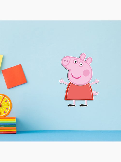 Sticker 3d - peppa pig - 14x20 cm - Kiabi