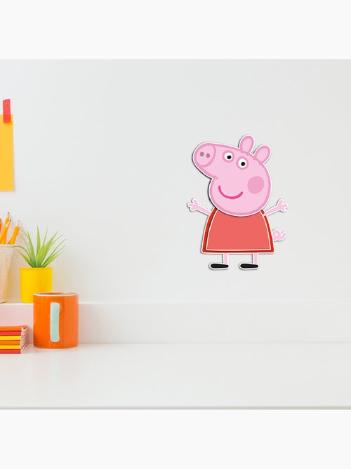 Sticker 3d - peppa pig - 14x20 cm - Kiabi