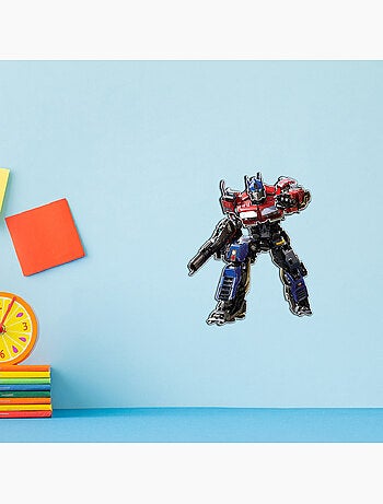 Sticker 3d - transformers optimus prime - 14x20 cm
