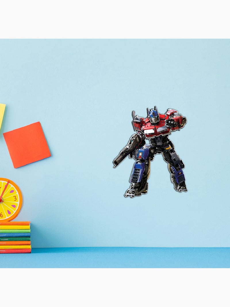 Sticker 3d - transformers optimus prime - 14x20 cm Multicolore - Kiabi