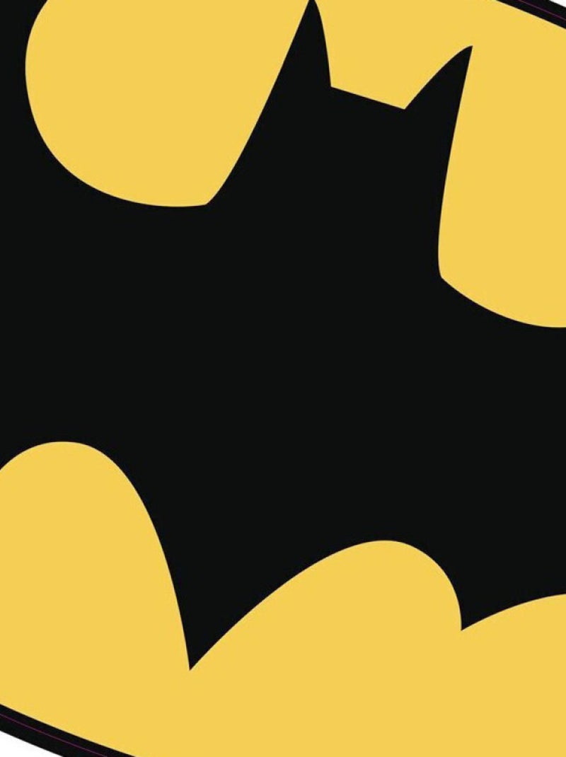 Sticker ardoise repositionnable logo Batman DC Comics 68,6CM X 101,6CM Multicolore - Kiabi