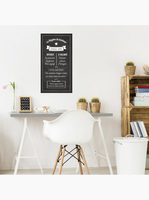 Sticker bonheur RELIEF - Kiabi