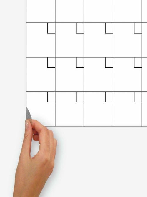 Sticker calendrier effaçable - Kiabi